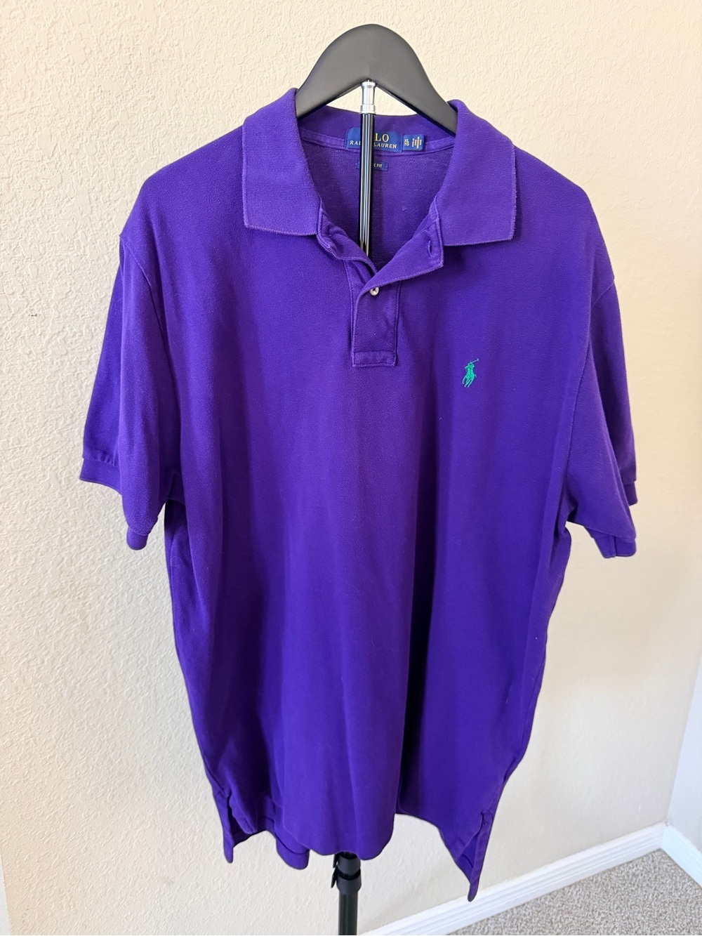 Ralph Lauren Men's Polo Shirt in Purple